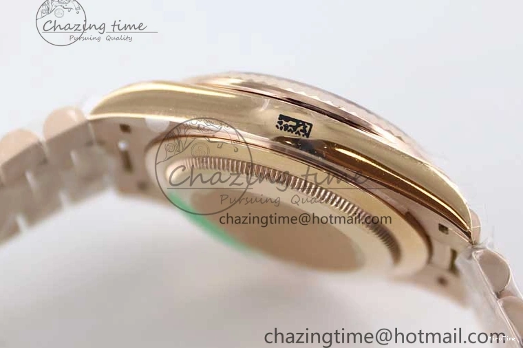 MiroTime 1230 AllSeason Day Date 40mm RG 904L Steel TWF 1:1 Best Edition RG Crystal Dial on RG Bracelet A 2350